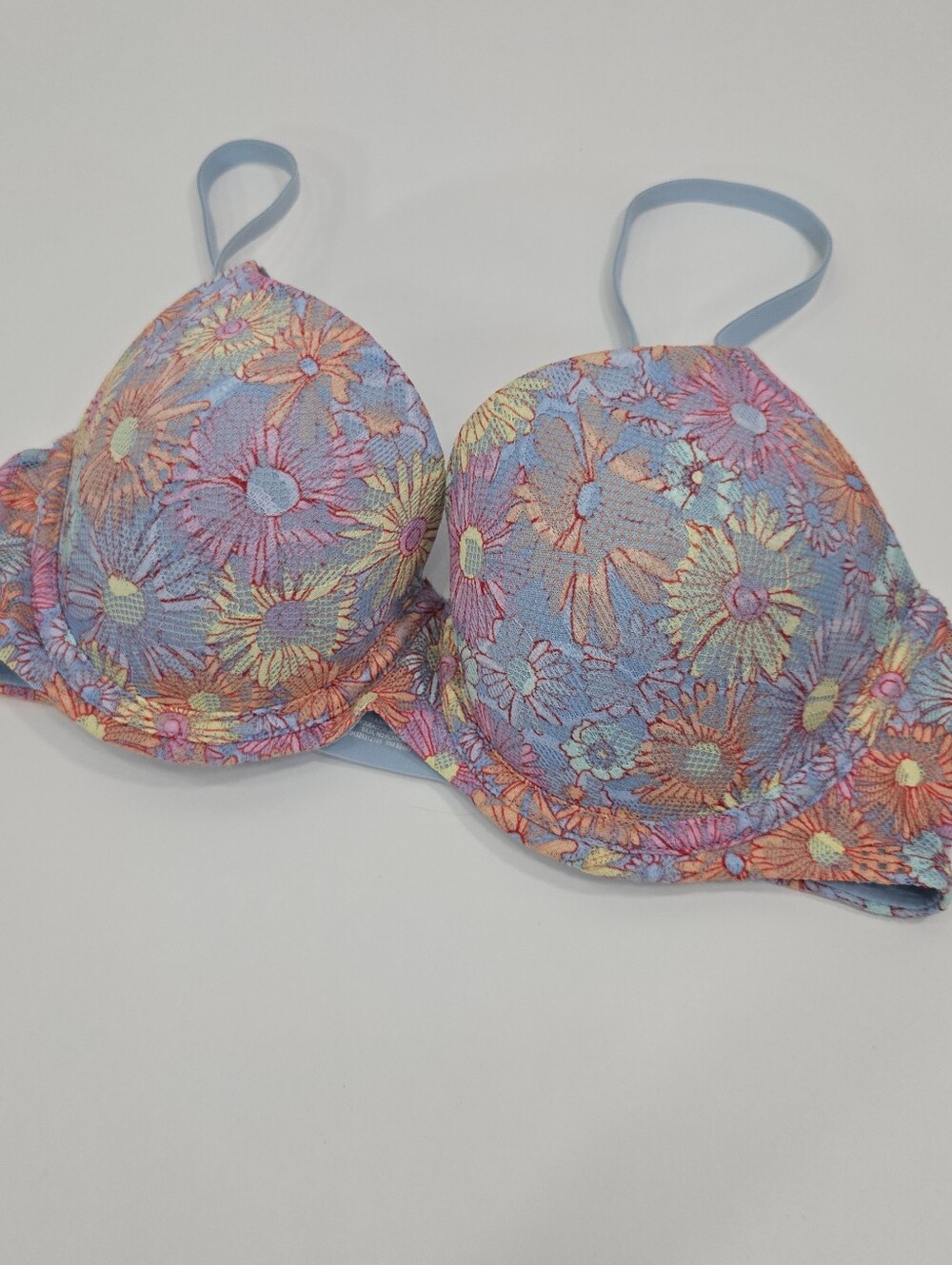 No Boundaries cute colorful bra